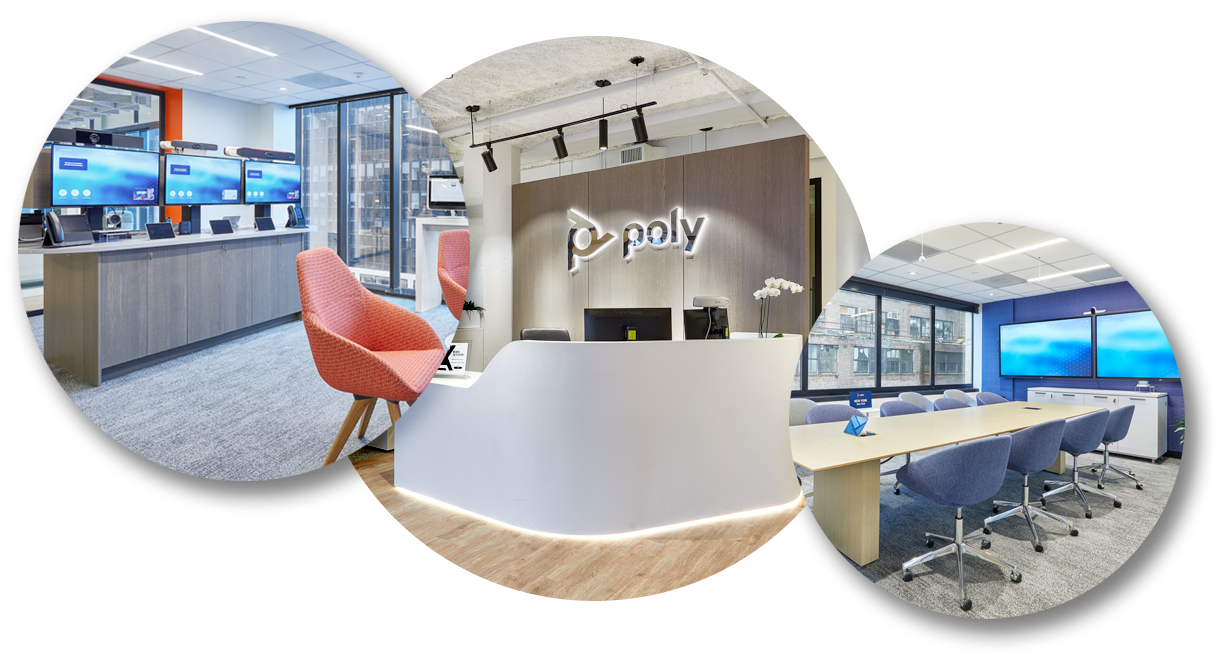 Learning Poly Ribbon Partner Technology Roadshow in New York, November 1.