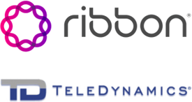 Ribbon Teledynamics Combined Logo