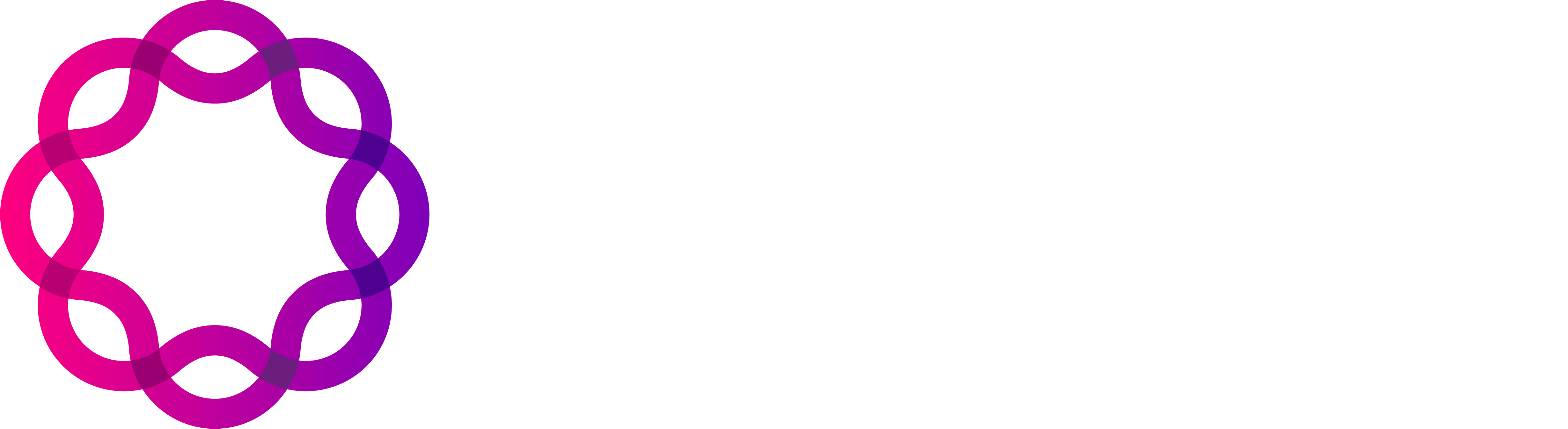 ribbon logo white